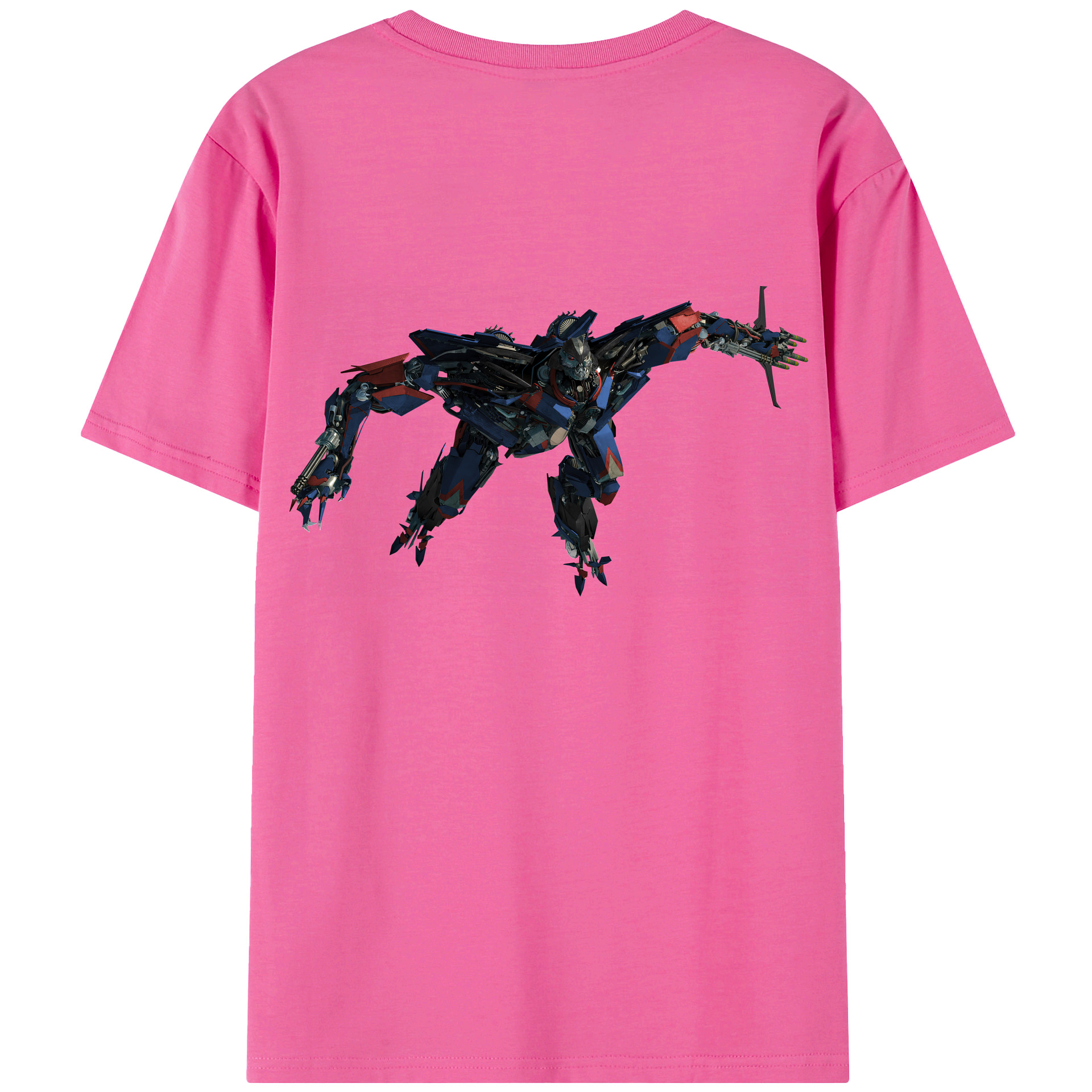 （画像用） Transformers トランスフォーマー レディース半袖Tシャツ(バックプリント)